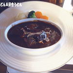 洋食 川里庵 - 2011年12月　あつあつビーフシチュー