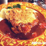 洋食 川里庵 - 2011年12月　チキンのアーモンドパネ