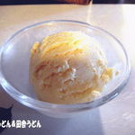 洋食 川里庵 - 2011年12月　ハチミツのアイスクリーム