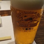 本格馬肉料理 ゆい - 生ビール！