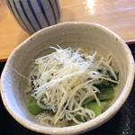 漁火 - 小松菜❓お浸し