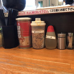 ラーメン 末廣家 - 卓上