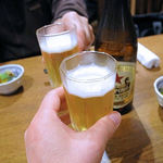 たか村 - 瓶ビール 中瓶（４８０円）