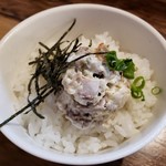 麺処 まるよし - ミニチャーマヨご飯2019.05.29
