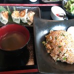 餃子専門店 黒龍 - チャーハンランチ、750円です。