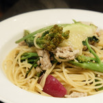 トラットリアイタリア - 鶏ひき肉と野菜のペペロンチーノ
