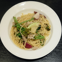 トラットリアイタリア 銀座店 - 鶏ひき肉と野菜のペペロンチーノ