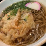 山小屋食堂 - 白エビ蕎麦