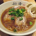 らーめん専門 和海  なんば店 - 【和海醤油】￥890