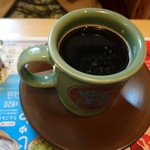 珈琲所コメダ珈琲店 - 母注文、アメリカンコーヒー440円、ミルク有り