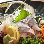 大名 つつじ庵 - 玄海産アジ活き造り