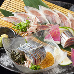 大名 つつじ庵 - 青魚三種盛り