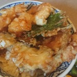 くるまや - 小海老と野菜の天丼