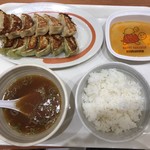 幸楽苑 - 餃子ダブル定食¥600