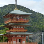 和か屋 - 青岸渡寺三重の塔と那智の滝