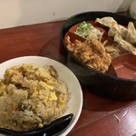 大衆中遊華食堂 八戒 - 餃子定食（￥900）
