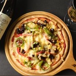 Ajiroman Ishigamatei - 京鴨と夏野菜のpizza