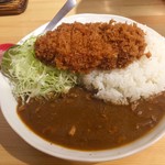 とんかつ檍のカレー屋 いっぺこっぺ - ロースカツカレー大盛り