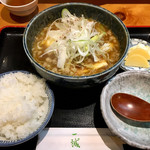 一誠 - カレー肉豆腐定食