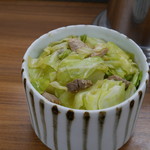 家系ラーメン 近藤家 - キャベチャー 150円