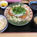 Katsusato - ねぎおろしチキンかつ定食