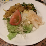 Chandorika - 野菜カレーとサラダとご飯