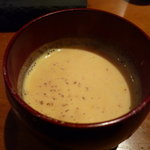 焼鳥 市松 - ☆スープも自家製で熱々で満足感があります☆