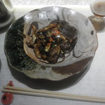 唐仁坂 - 上海蟹のブラックビーンズ炒め