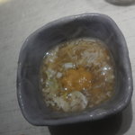 唐仁坂 - フカヒレスープウニのせ