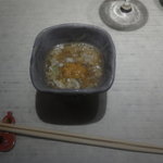 唐仁坂 - フカヒレスープウニのせ