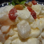 中国薬膳料理 星福 - 真珠粉入り海鮮と卵白の炒め