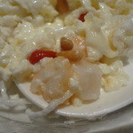 中国薬膳料理 星福 - 真珠粉入り海鮮と卵白の炒め