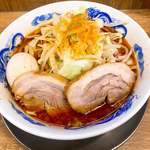 ジャンクガレッジ - 辛ラーメン 780円
味玉チャーシュー 200円