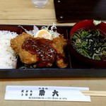 助六 - 日替りランチ 金曜日 ヒレカツ