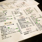 Tomitomi Hanten Shinshigai Shuka - 菜单　2018/12/06