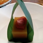 Ribasaido Kafe - 杏の水羊羹