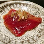 にい留 - 三重のかつを　漬けで　茗荷を少し