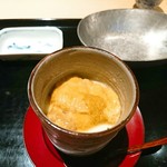 にい留 - 冷製茶碗蒸し　雲丹を乗せて