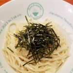 麺屋 六感堂 - ざるラーメン