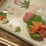 山文魚 - 刺身盛合せ