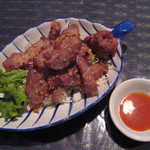 メークマイ - 豚肉の香味揚げ　５８０円　