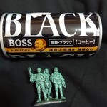 荒木精肉店 - 　サントリーボス　ブラックコーヒー185g_120円