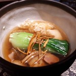 GINZA JOTAKI - 佛跳壇（ぶっちょうしょう）～フカヒレ・干し鮑・干しスッポン・干し貝柱・干しナマコ・衣笠茸・金華ハム・夏草花～