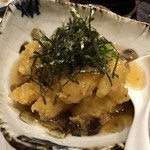 喜助 - 茄子と海老の餡かけ