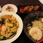 龍のしょく堂 - 中華飯定食 ¥980