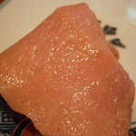 うなぎ屋酒坊・画荘 越後屋 - 23年12月　盛合せのほとんど大トロ　鹿児島　取分けて