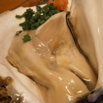 うなぎ屋酒坊・画荘 越後屋 - 23年12月　岩牡蠣　アップ