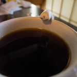 洋食 川里庵 - 本日のホットコーヒーのねこ