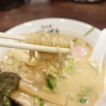 ばーばらラーメン - 麺