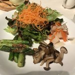 明神館 - サラダなど